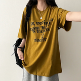 リブレタリングボクシーフィット半袖Tシャツ