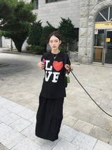 ラブヴィンテージオーバーフィット半袖Tシャツ (3c)