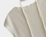 Jennie Slim Ribbed Mock Neck Knit / 4 colors