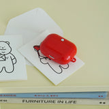 hard airpods case 'red'
