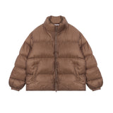 LMN ルーカスオーバーサイズフィットグロッシーショートパッディド (3 colors)