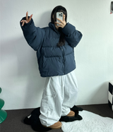 オーバービッグカーゴワイドバルーンロングパンツ🩶🖤🤍3カラー