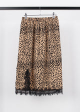 LEOPARD LACE SKIRT