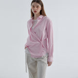 RVS Wrap Shirts Pink