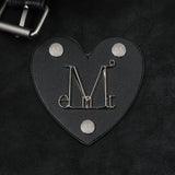 MOEL METAL LOGO HEART PATCH MUSTANG JACKET
