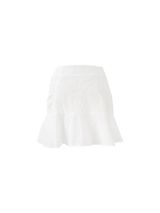 Rosie shirring skirt (white)