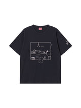 GAME TEE (NAVY)