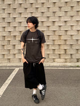 ライジングレタリング半袖Tシャツ 3C