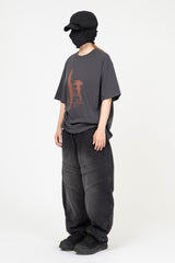 Ad Cut Line Washing Denim
