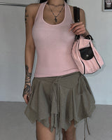 Milk Halter Sleeveless (5C)