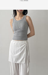 Geeks Wrap Nylon Wide Pants