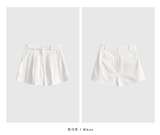 オンAラインツーピンタック 3/4 ショーツ / 4 Colors