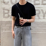 LMN Lebo Stone Semi-Wide Denim Pants (2 colors)