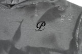 クロップダメージスウェットシャツ (WHITE)