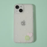 【MADE】 Love luck dot case