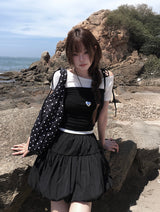 Kandi Bustier 半袖Tシャツ ノースリーブ セット