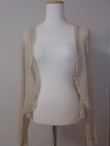 SOFT LINEN CARDIGAN