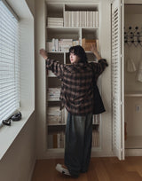 [LAN ARCHIVE] Cutting checkered shirt