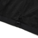 KIRSH PLAIN INCISION WOVEN WINDBREAKER [BLACK]