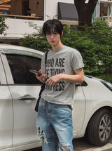 インプリスラブレタリング半袖Tシャツ