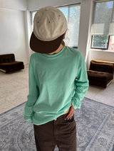 マカロン ロング ノースリーブ Tシャツ