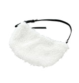 Bshawl Belt Strap Fur Shoulder Bag