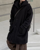 Koven Wool Hooded Coat