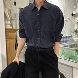 LMN Lende Suede Oversized Fit Shirt (6 colors)