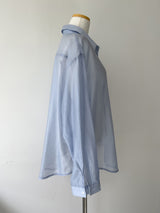 Ver Tencel See-through Loose Fit Shirt