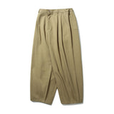 Structured Long Balloon Pants (Deep Beige)