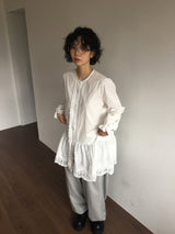 ラベンダーボタンアップドレス(1color)