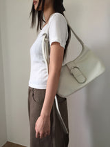 Tony Big Buckle Shoulder Bag (4color)