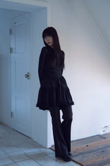 tutu jersey dress_black