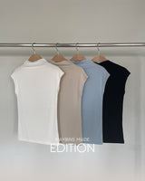 【MADE】half neck t-shirt