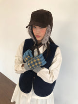 Nutty Suede Trapper Hat (3color)