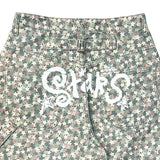 Stars Camouflage Cotton Pants Beige