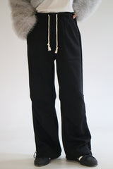 Crop fur jacket