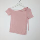 Unbalanced Tie T-Shirt (4color)