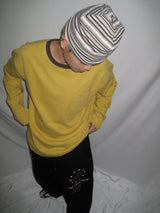 Pocket Contrast Ringer Long Sleeve T-Shirt(4c)