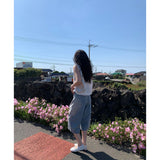 Nuggle 3/4 capri wide pants