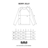ベリーイーズジェリーラグランロングスリーブTシャツ