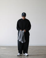 SIO WALK WIDE PANTS BK