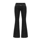 Jam Stone Bootcut Pants [Black]