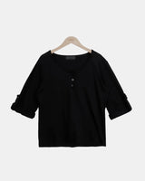 ペント ロールアップ 7スリーブTシャツ