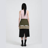 ARTWORK SLEEVELESS SHIRTS (PINK)