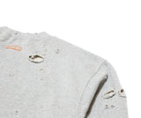 damage sweatshirt (gray)
