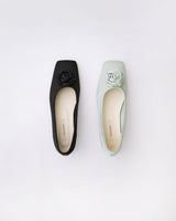 Rose flat shoes_mint