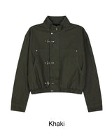 カインメタルフックウォッシュ加工ジャケット
