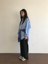 Silk Turn-Up Slacks (2color)