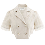 CURVE SHIRT IN BEIGE